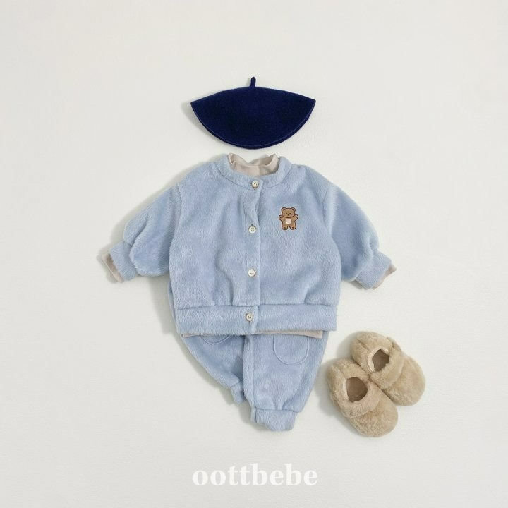 Oottbebe 開襟衫 오뜨베베 솜사탕가디건-細節圖3