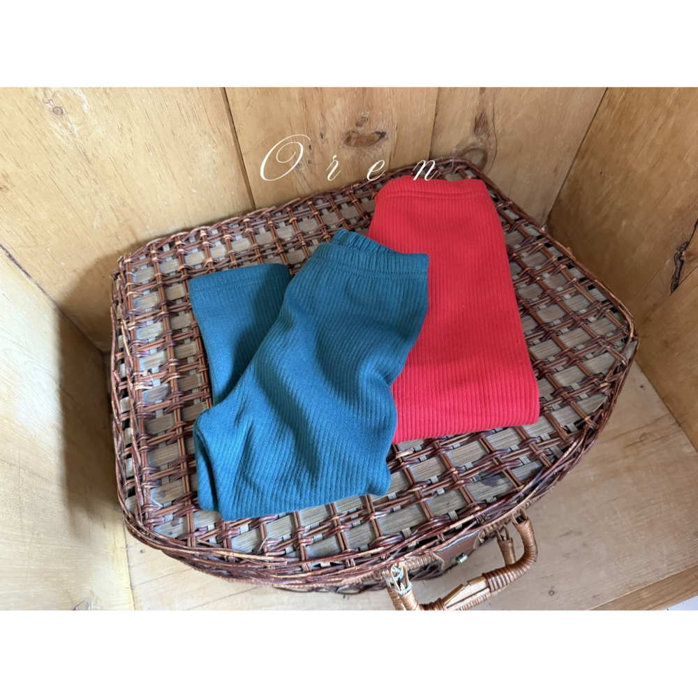 OREN 內搭褲 (聖誕) 오렌 호빵 기모 레깅스 (크리스마스)-細節圖6