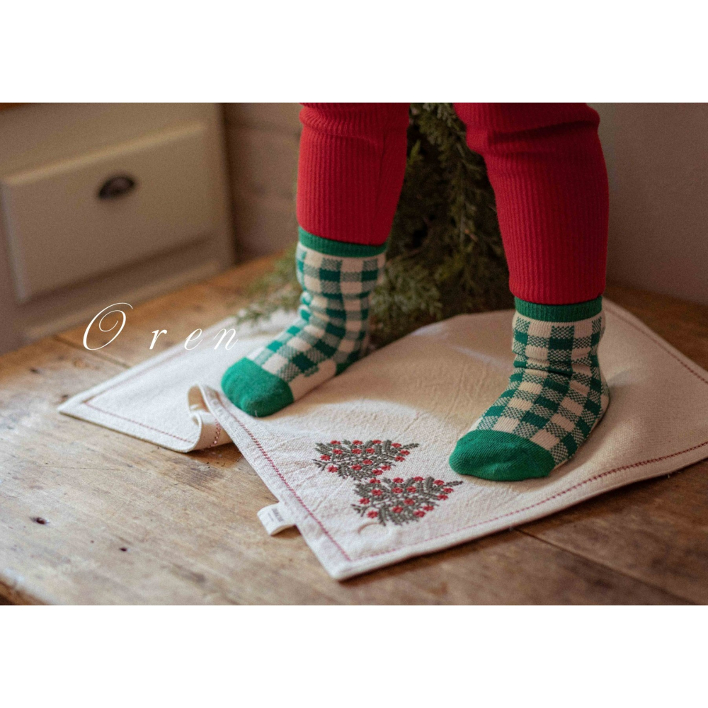 OREN 內搭褲 (聖誕) 오렌 호빵 기모 레깅스 (크리스마스)-細節圖9