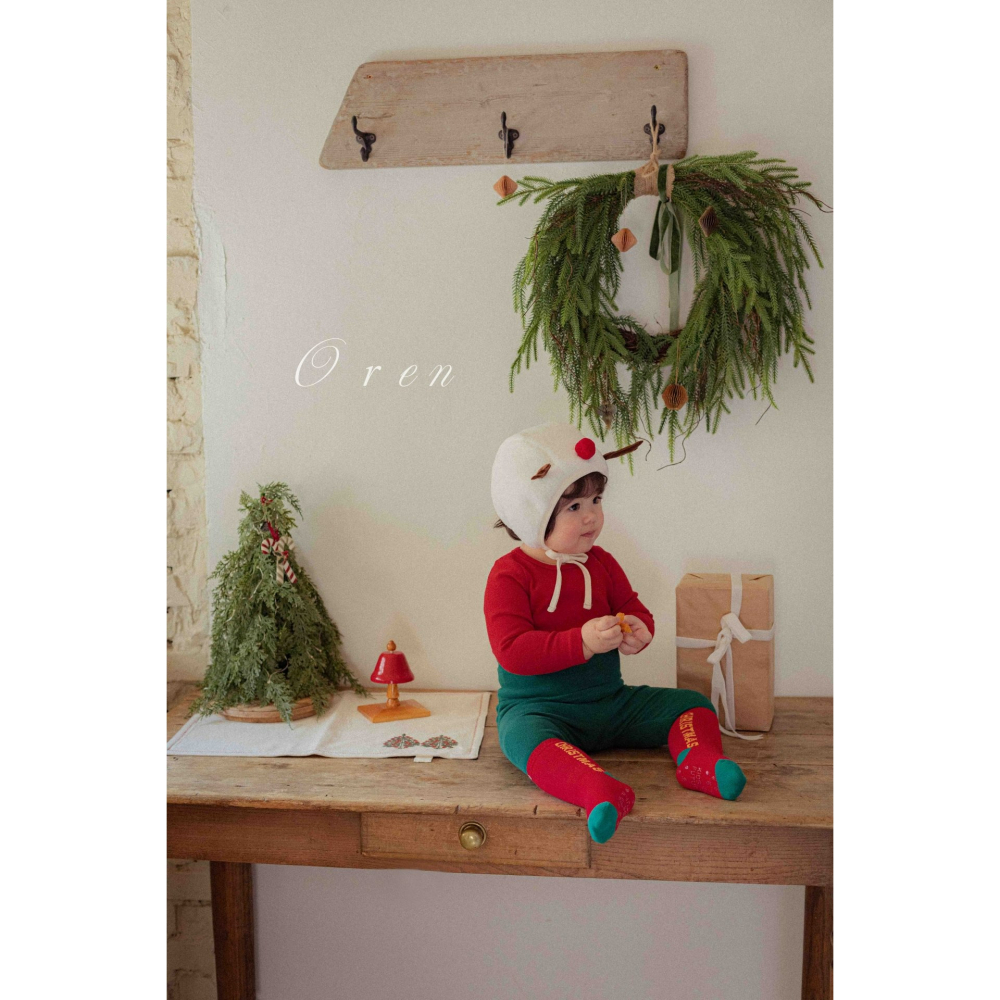 OREN 套裝 (上下) (聖誕) 오렌 산타 실내복  (크리스마스)-細節圖2
