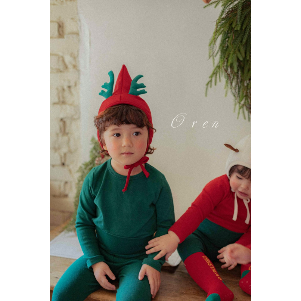 OREN 套裝 (上下) (聖誕) 오렌 산타 실내복  (크리스마스)-細節圖5