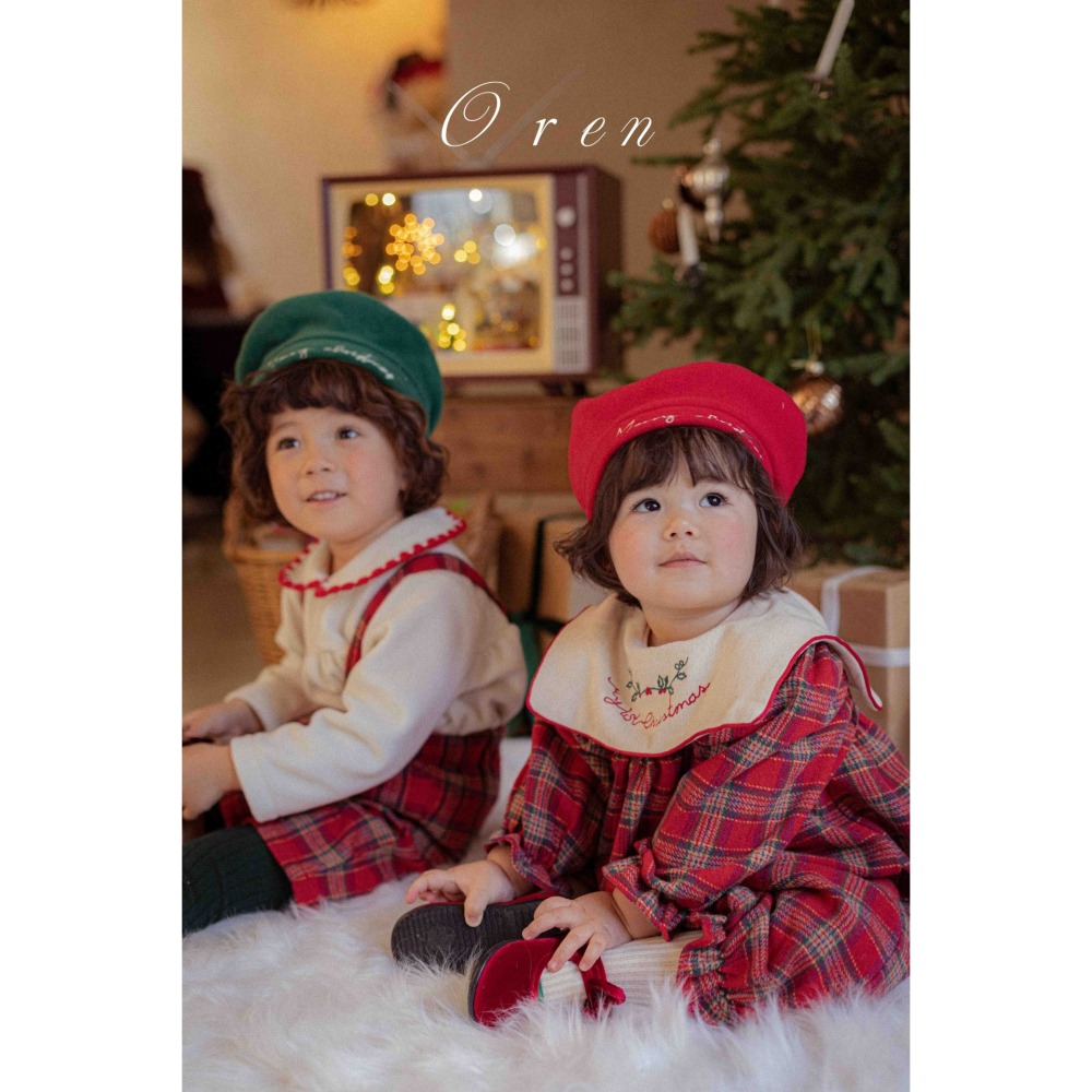 OREN 帽子 (聖誕) 오렌 이브 털방울 베레모 (크리스마스)-細節圖4