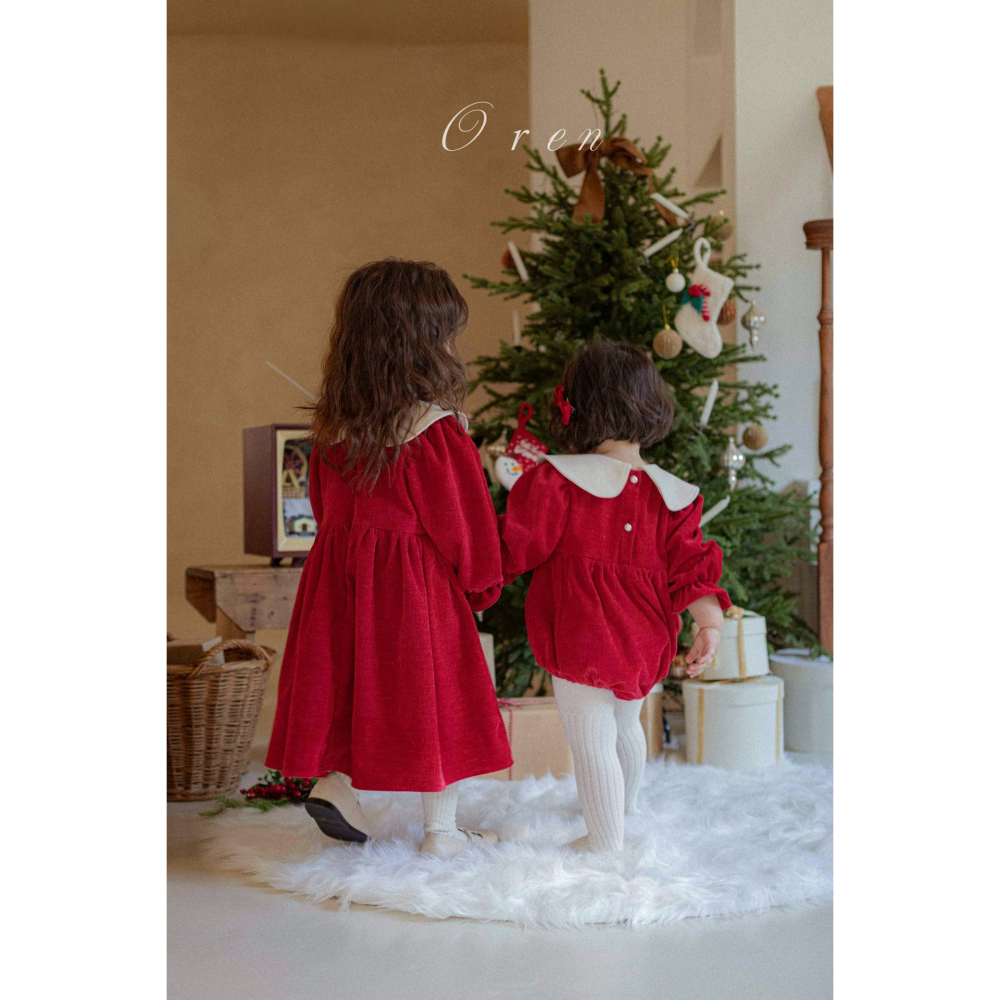 OREN  包屁衣 (聖誕) 오렌 캐롤 슈트 (크리스마스)-細節圖8