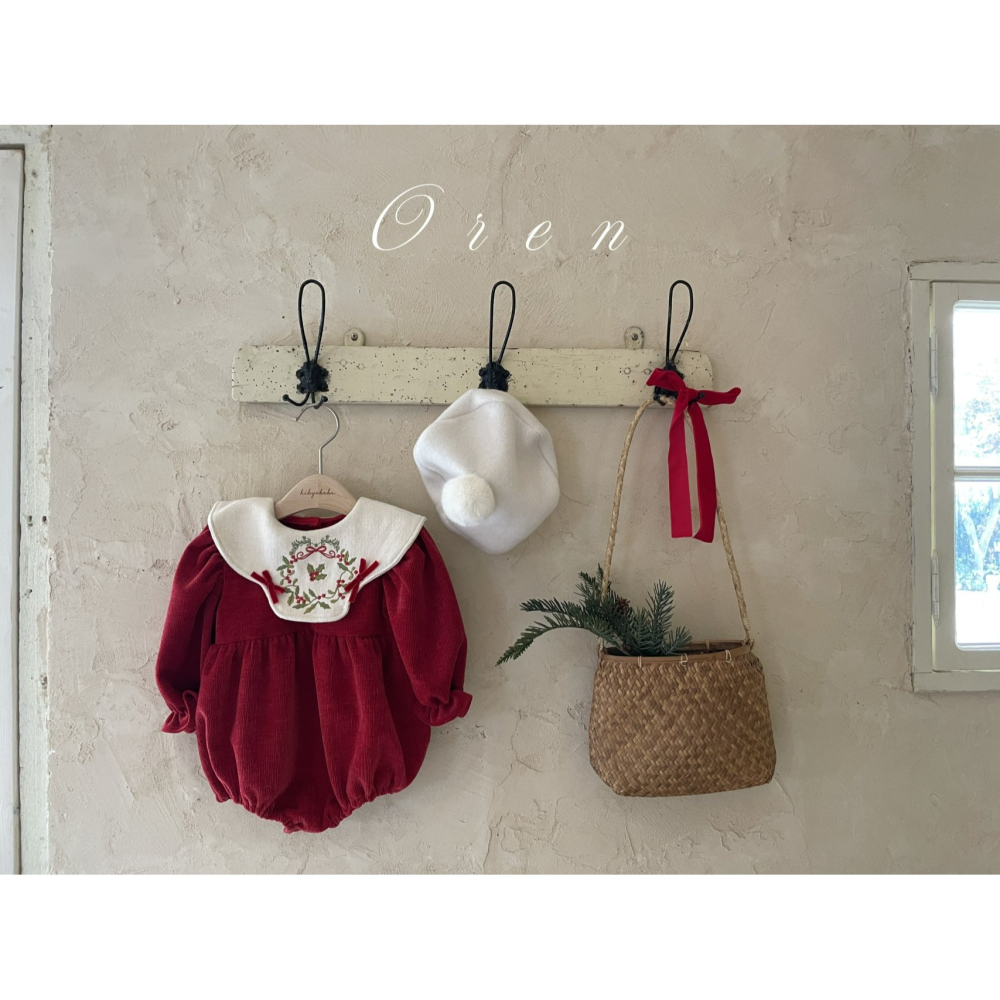 OREN  包屁衣 (聖誕) 오렌 캐롤 슈트 (크리스마스)-細節圖10