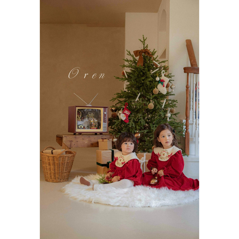 OREN 洋裝 (聖誕) 오렌 캐롤 원피스 (크리스마스)-細節圖4