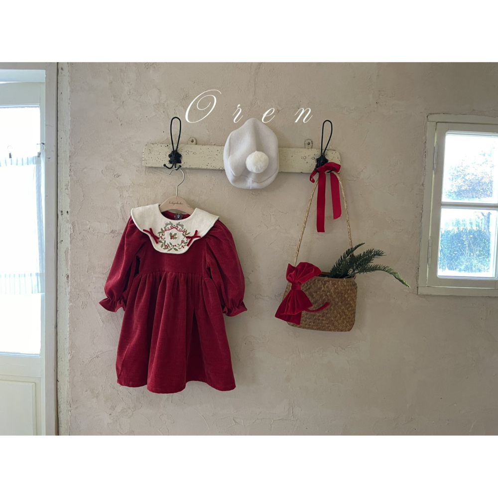 OREN 洋裝 (聖誕) 오렌 캐롤 원피스 (크리스마스)-細節圖7