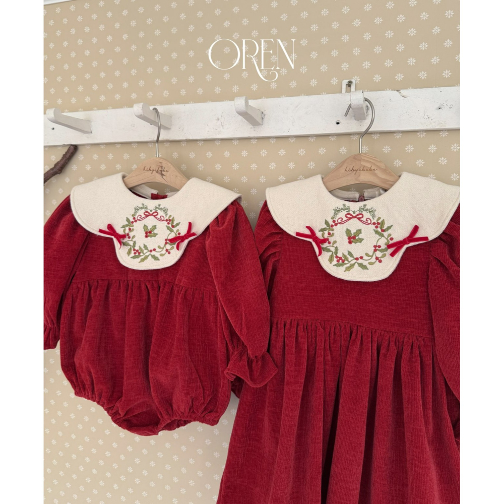 OREN 洋裝 (聖誕) 오렌 캐롤 원피스 (크리스마스)-細節圖8