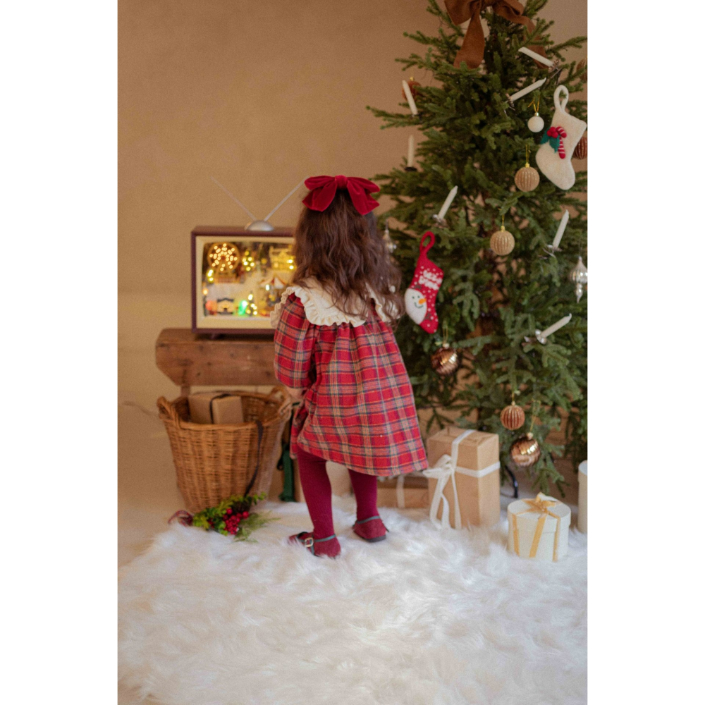 OREN 髮夾 (聖誕) 오렌 노엘 빅리본 핀 (크리스마스)-細節圖9