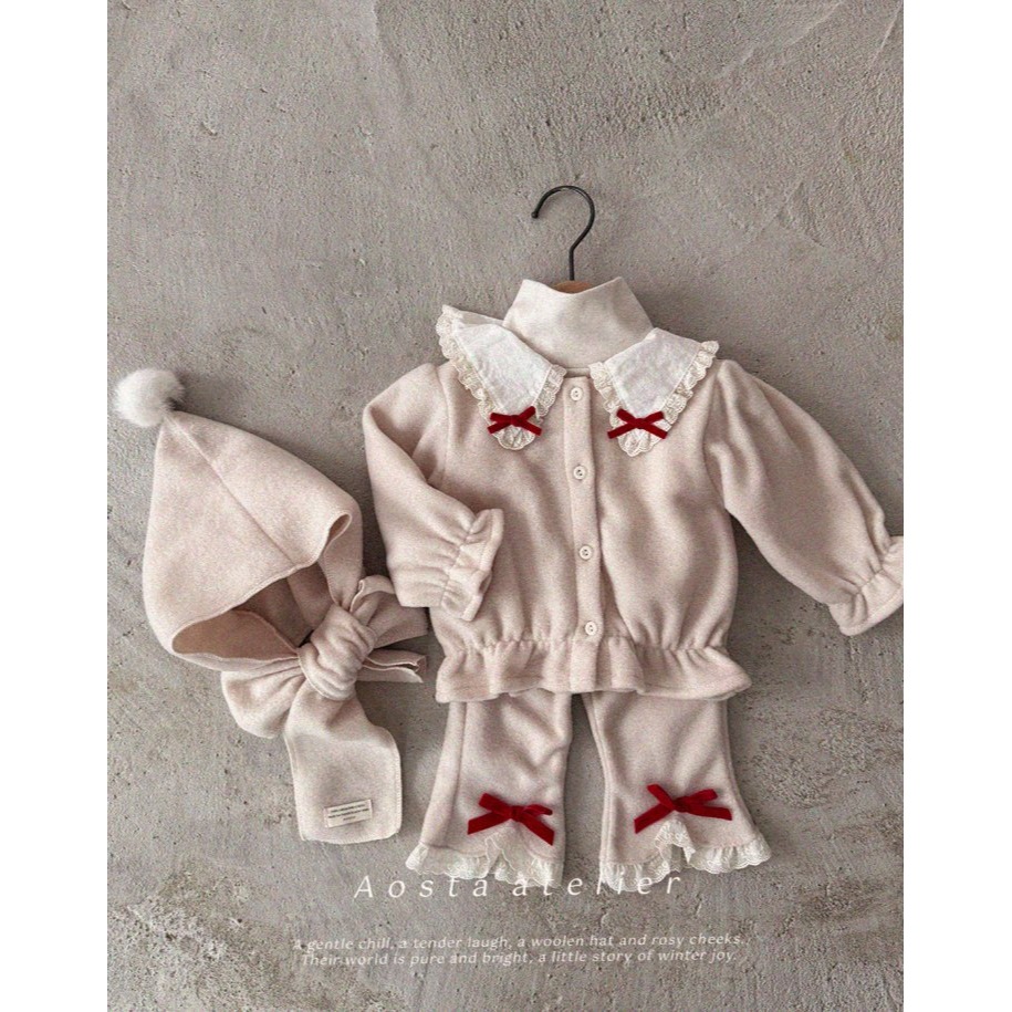 Aosta 圍巾 聖誕 아오스타 윈터꼬깔머플러-細節圖5