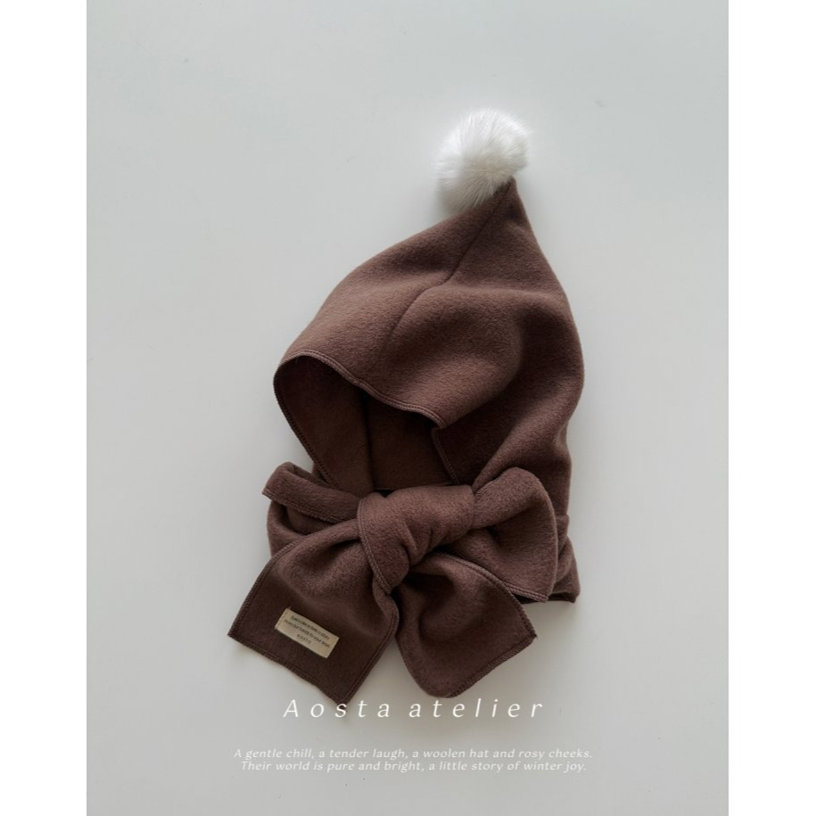 Aosta 圍巾 聖誕 아오스타 윈터꼬깔머플러-細節圖6