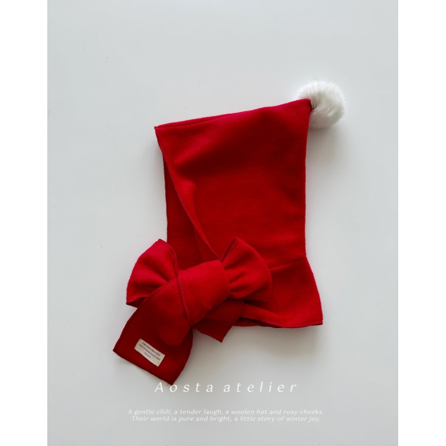 Aosta 圍巾 聖誕 아오스타 윈터꼬깔머플러-細節圖8