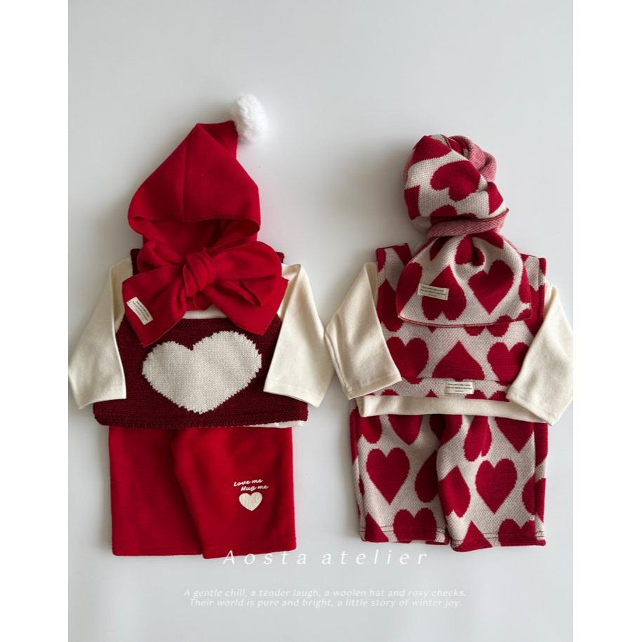 Aosta 圍巾 聖誕 아오스타 윈터꼬깔머플러-細節圖9
