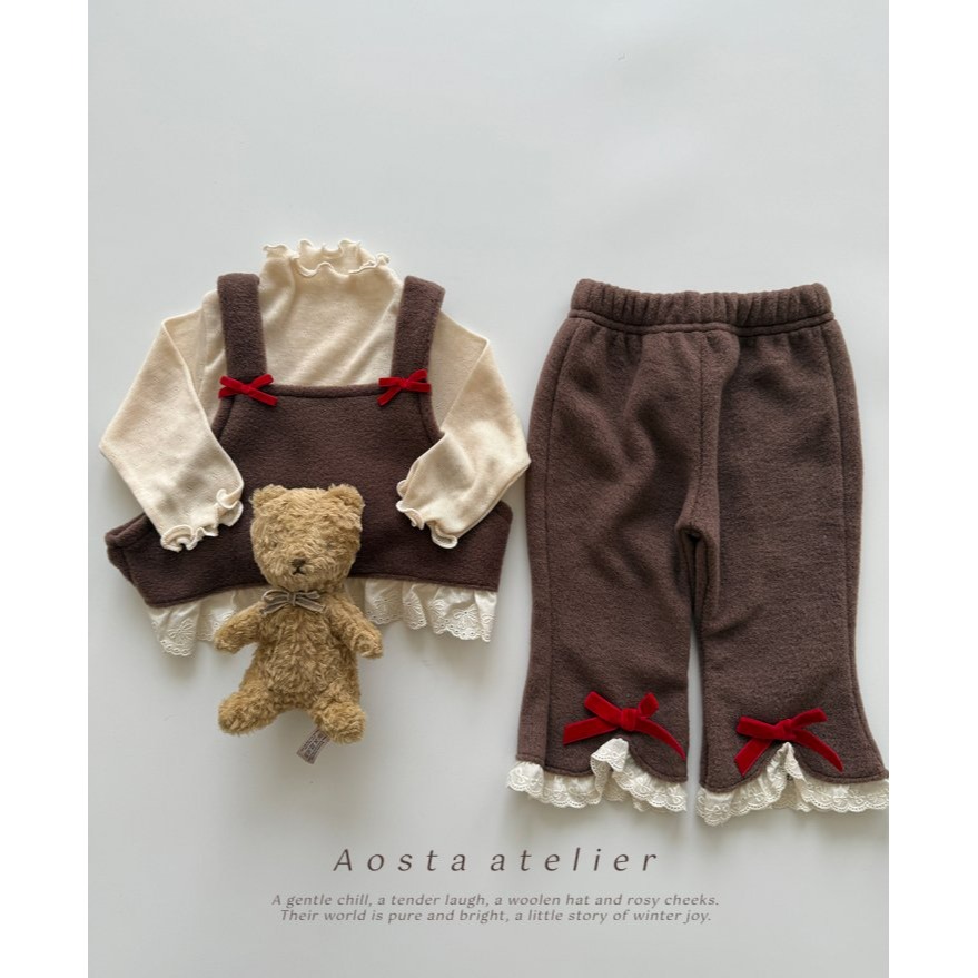 Aosta 背心 聖誕 아오스타 윈터리본베스트-細節圖4