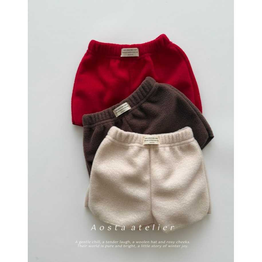 Aosta 褲子 聖誕 아오스타 윈터반바지-細節圖5