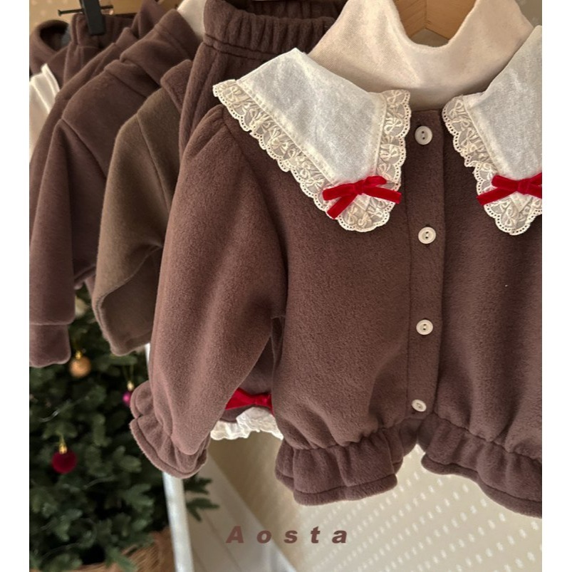 Aosta 襯衫 聖誕 아오스타 윈터블라우스-細節圖4