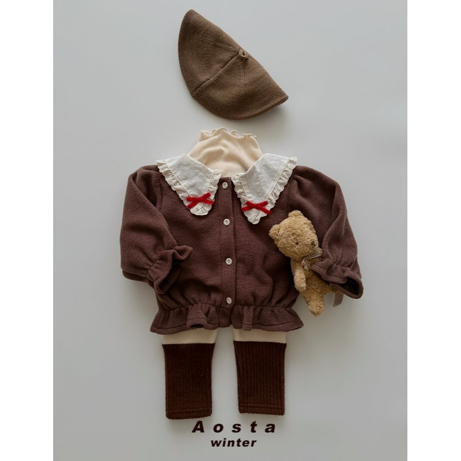 Aosta 襯衫 聖誕 아오스타 윈터블라우스-細節圖5