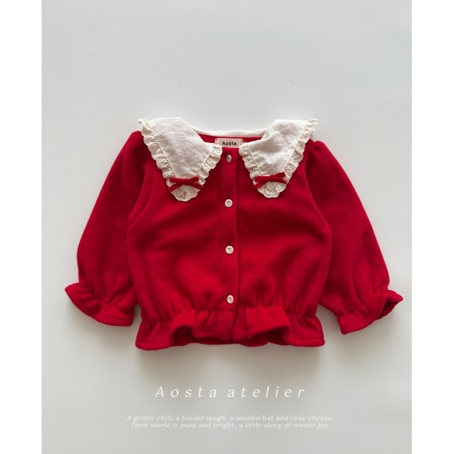 Aosta 襯衫 聖誕 아오스타 윈터블라우스-細節圖6