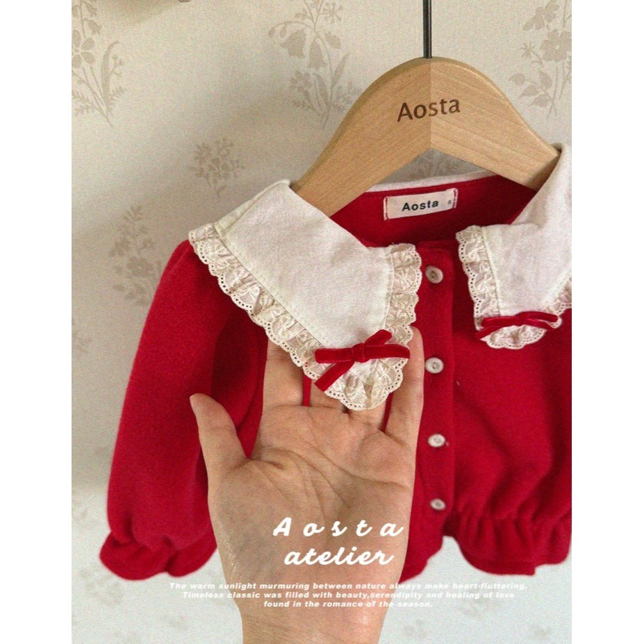 Aosta 襯衫 聖誕 아오스타 윈터블라우스-細節圖7