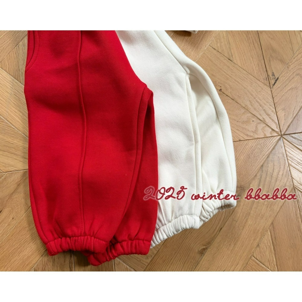 BBABBA 上下套裝 親子裝 빠빠 캐롤기모상하set 키즈맘커플 聖誕 크리스마스-細節圖8