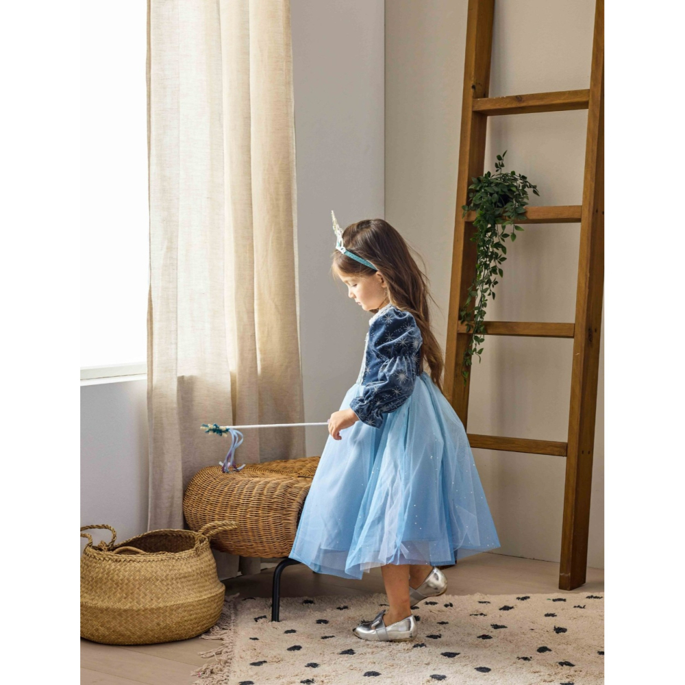 Minirecipe 洋裝 미니레시피 25겨울여왕벨벳드레스 聖誕 크리스마스-細節圖3