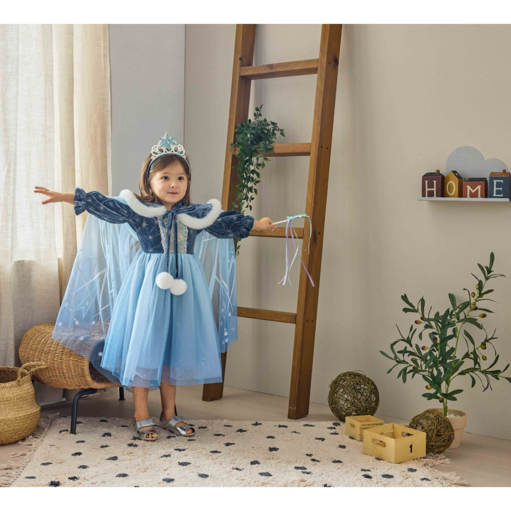 Minirecipe 洋裝 미니레시피 25겨울여왕벨벳드레스 聖誕 크리스마스-細節圖7