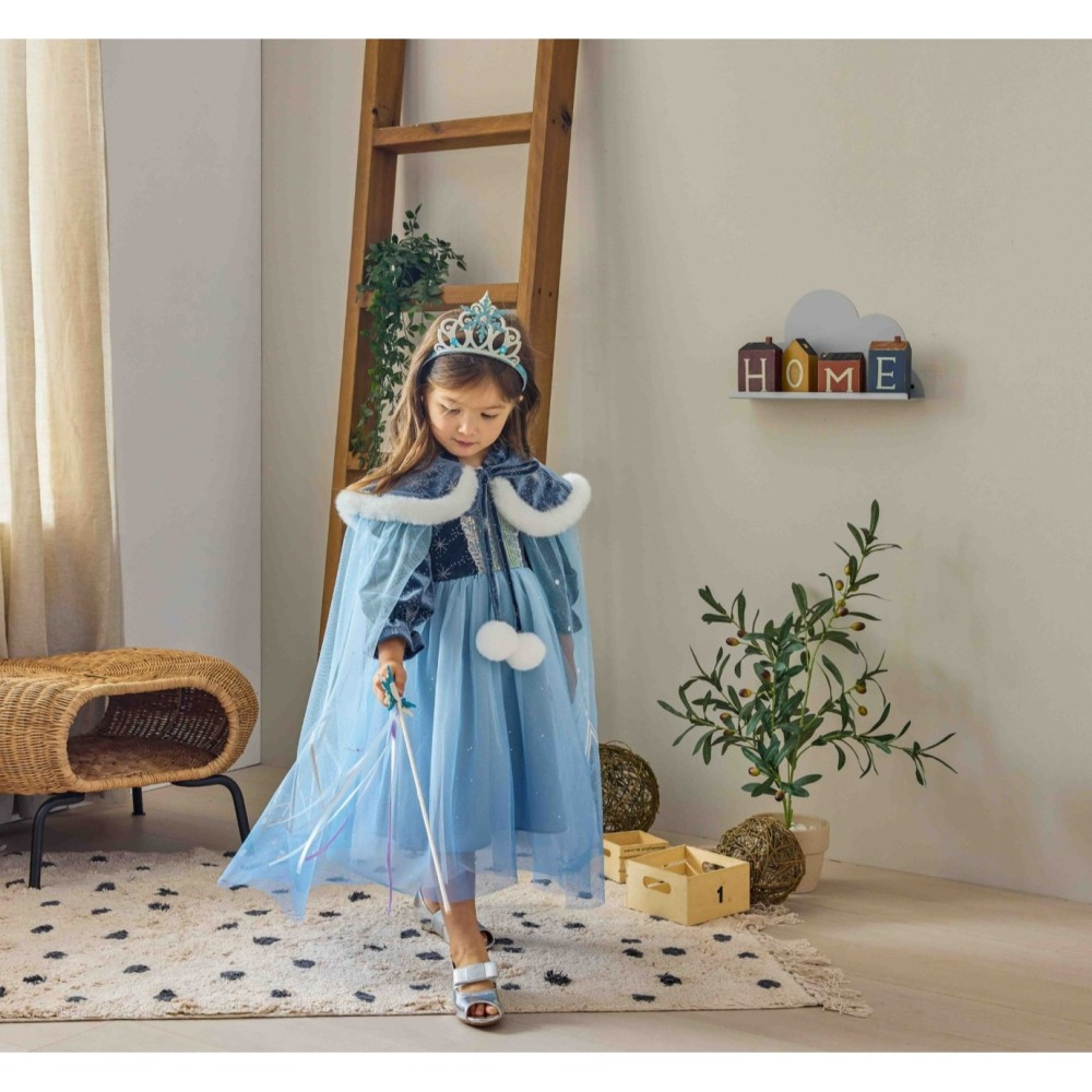 Minirecipe 斗篷 미니레시피 25겨울여왕케이프 聖誕 크리스마스-細節圖4