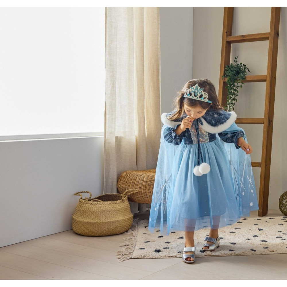 Minirecipe 斗篷 미니레시피 25겨울여왕케이프 聖誕 크리스마스-細節圖8