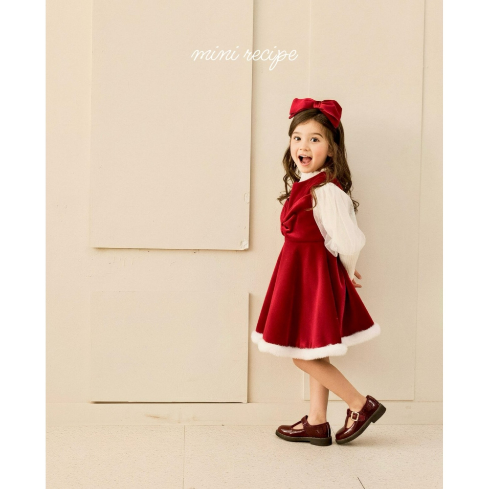 Minirecipe 上衣 미니레시피 25메리샤골지티 聖誕 크리스마스-細節圖6