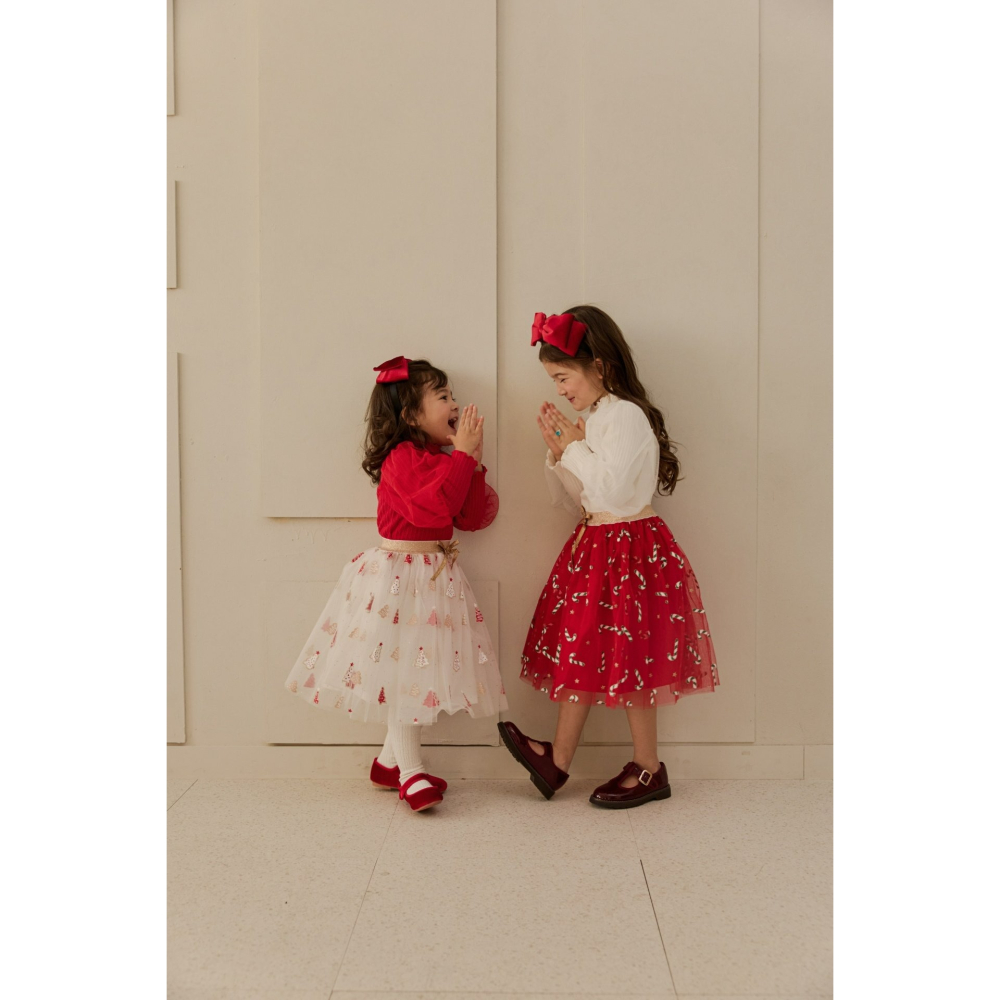 Minirecipe 上衣 미니레시피 25메리샤골지티 聖誕 크리스마스-細節圖9