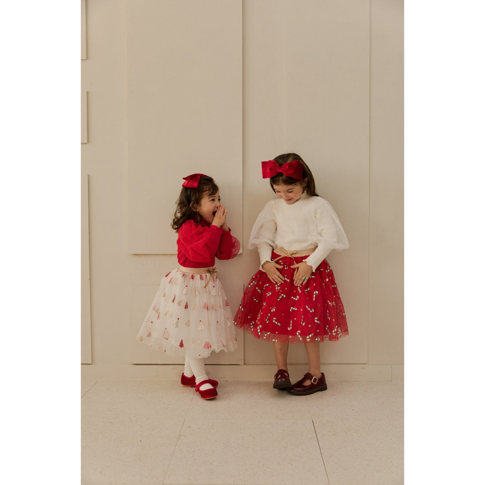 Minirecipe 上衣 미니레시피 25메리샤골지티 聖誕 크리스마스-細節圖10