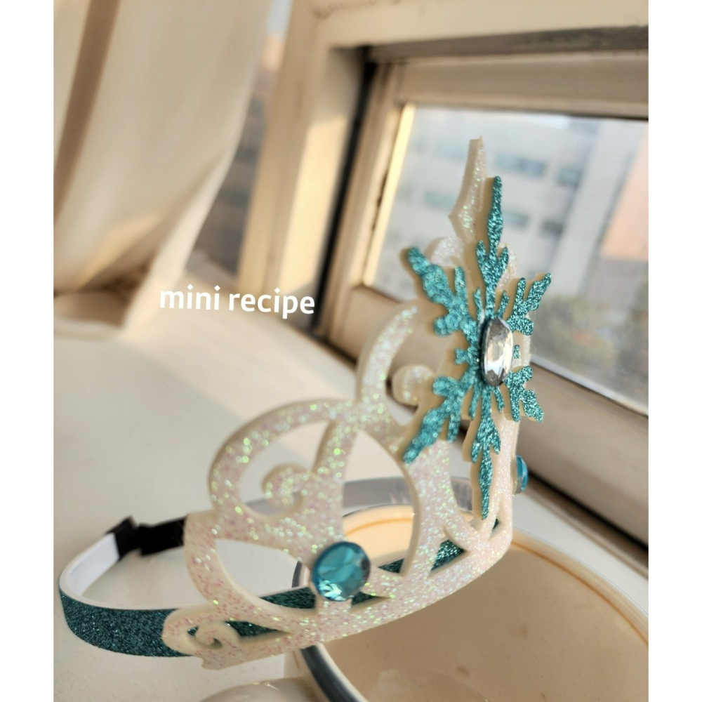 Minirecipe 上衣 미니레시피 겨울여왕크라운 聖誕 크리스마스-細節圖6