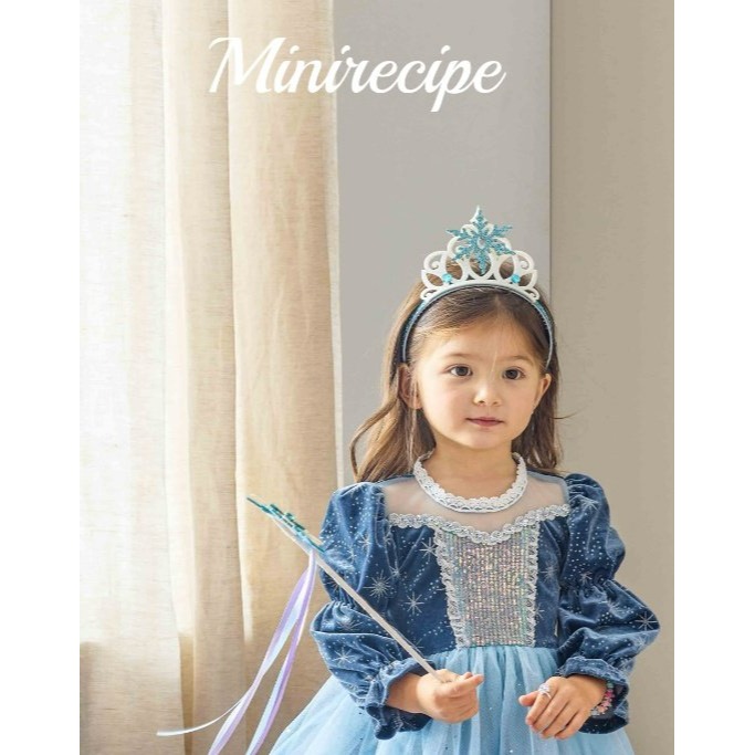 Minirecipe 上衣 미니레시피 겨울여왕크라운 聖誕 크리스마스-細節圖10