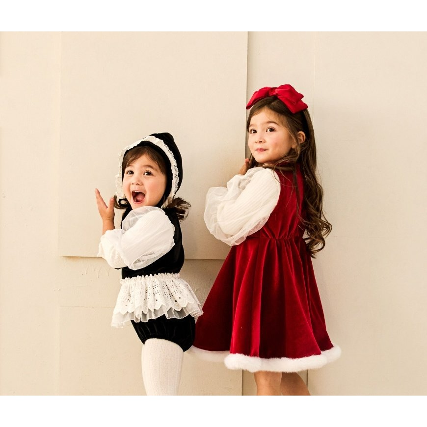 Minirecipe 裙子 미니레시피 메리레이스스커트 聖誕 크리스마스-細節圖7