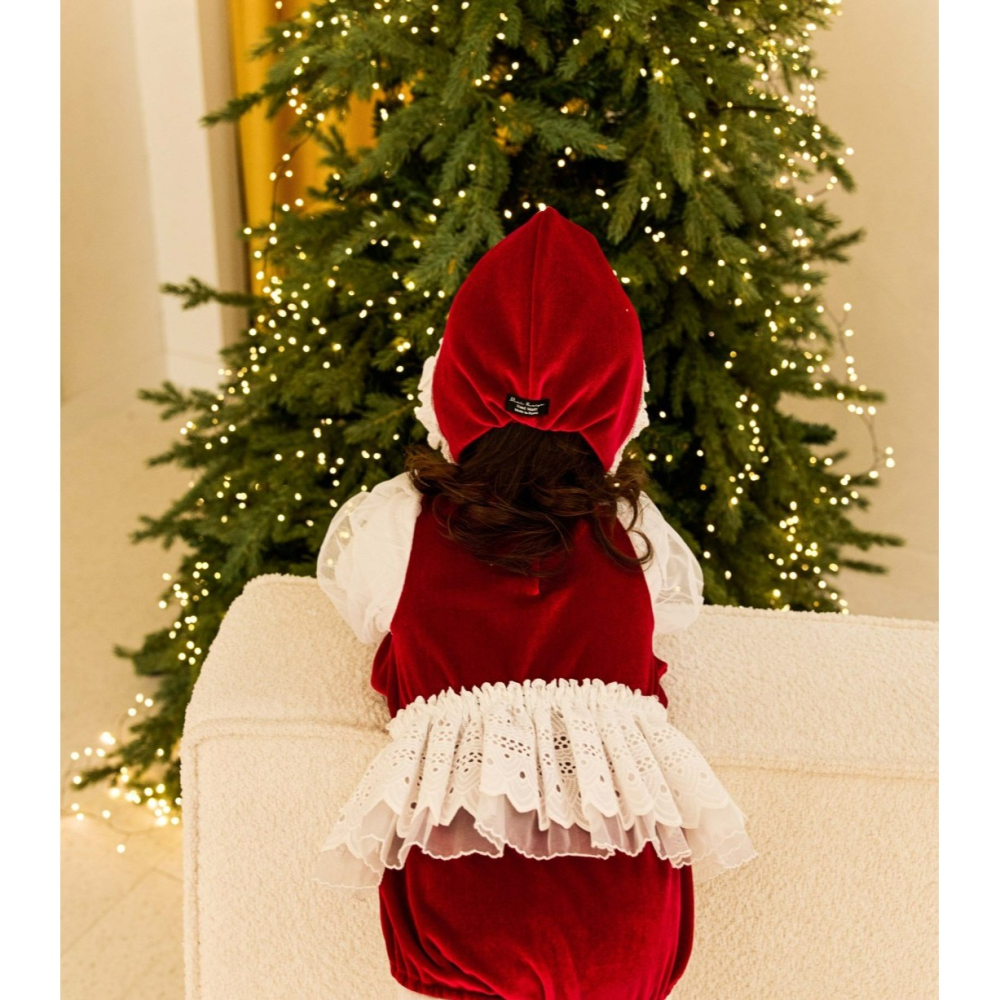 Minirecipe 裙子 미니레시피 메리레이스스커트 聖誕 크리스마스-細節圖9