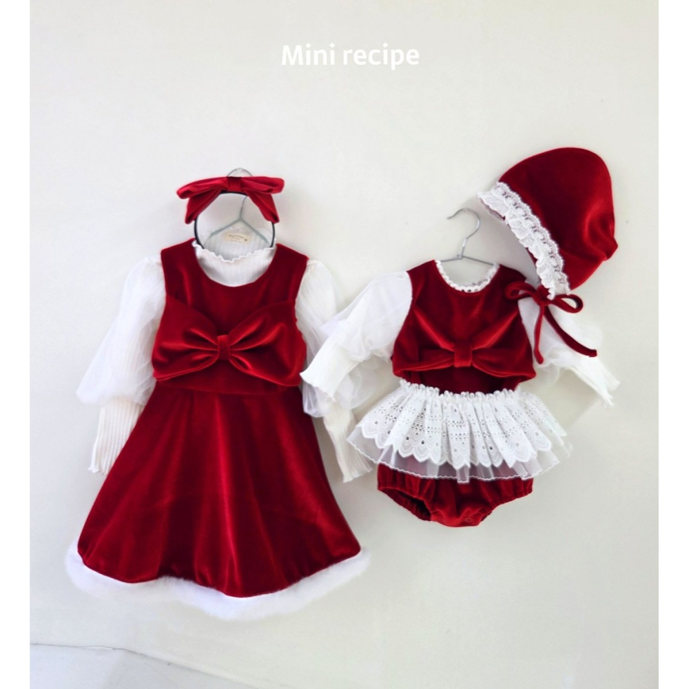 Minirecipe 裙子 미니레시피 메리레이스스커트 聖誕 크리스마스-細節圖10
