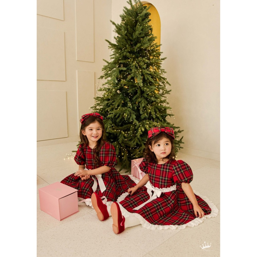 Minirecipe 洋裝 미니레시피 미미레드벨벳원피스 聖誕 크리스마스-細節圖10