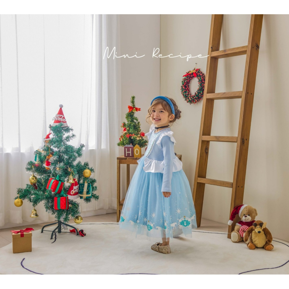 Minirecipe 洋裝 미니레시피 신데렐라드레스 聖誕 크리스마스-細節圖4