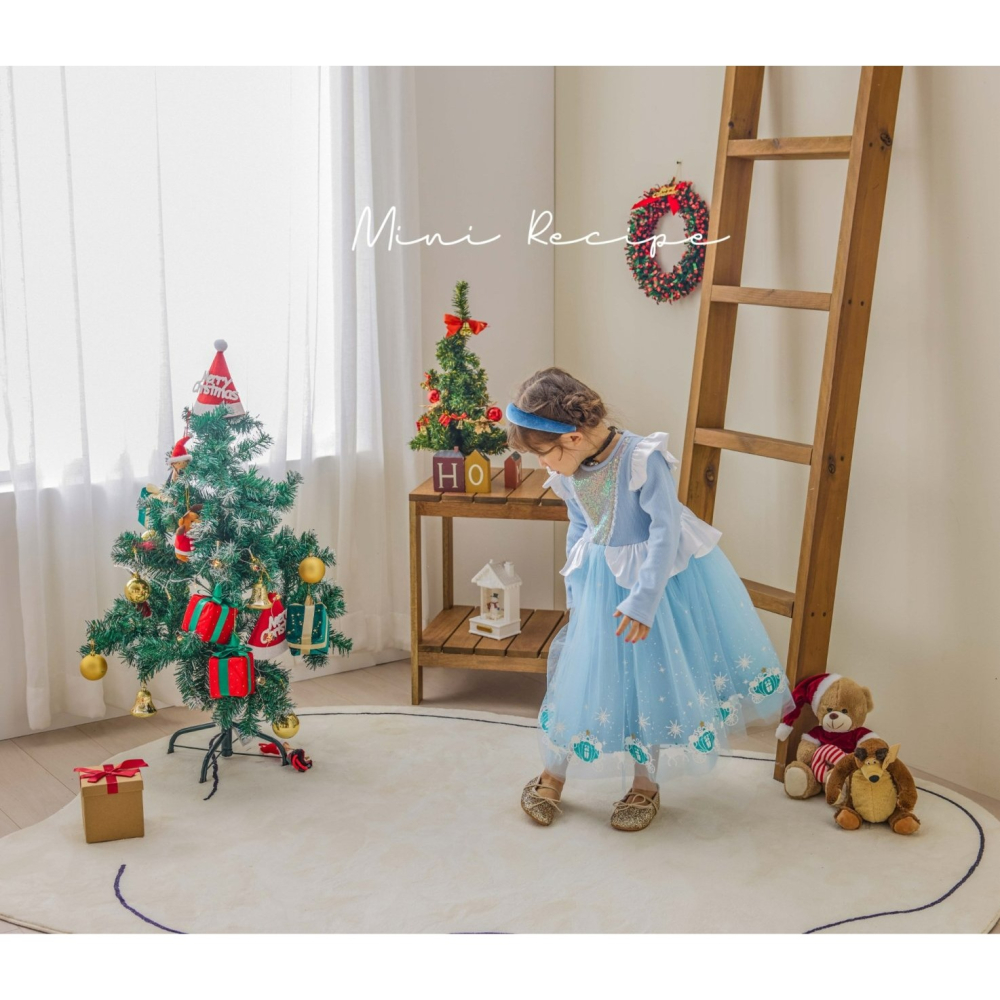 Minirecipe 洋裝 미니레시피 신데렐라드레스 聖誕 크리스마스-細節圖7