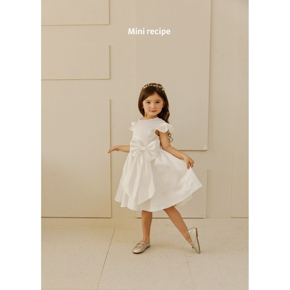 Minirecipe 洋裝 미니레시피 진주새틴드레스 聖誕 크리스마스-細節圖2
