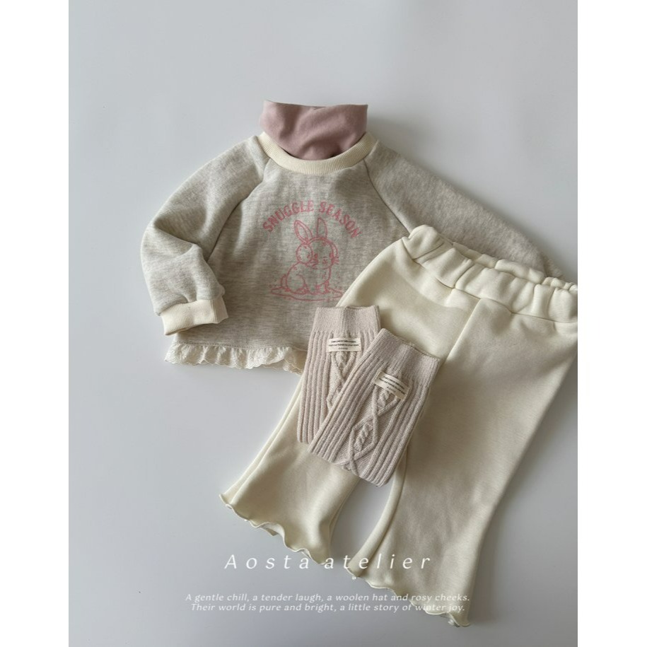 Aosta 上衣 아오스타 비비래빗맨투맨-細節圖7