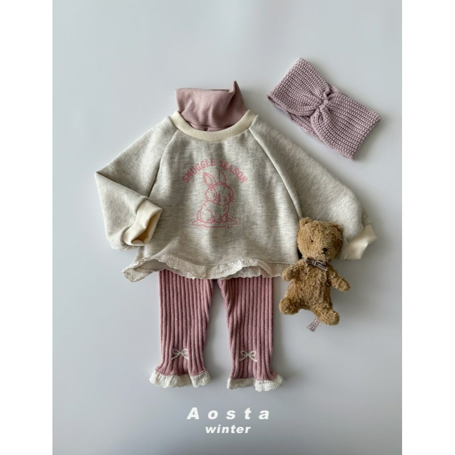 Aosta 上衣 아오스타 비비래빗맨투맨-細節圖8