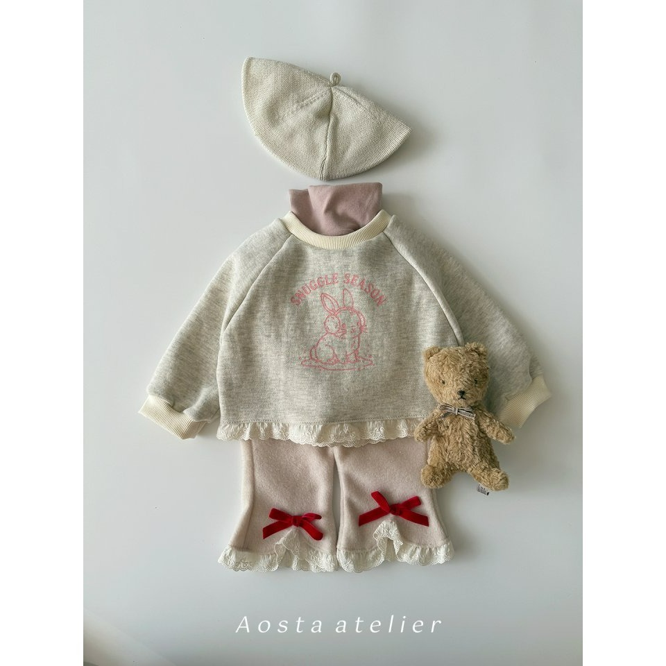 Aosta 上衣 아오스타 비비래빗맨투맨-細節圖10