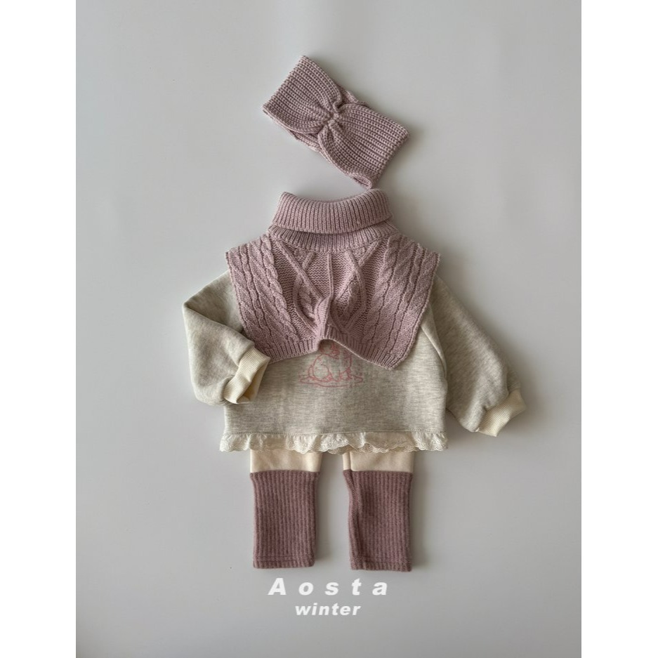 Aosta 圍巾 아오스타 니트넥워머-細節圖2