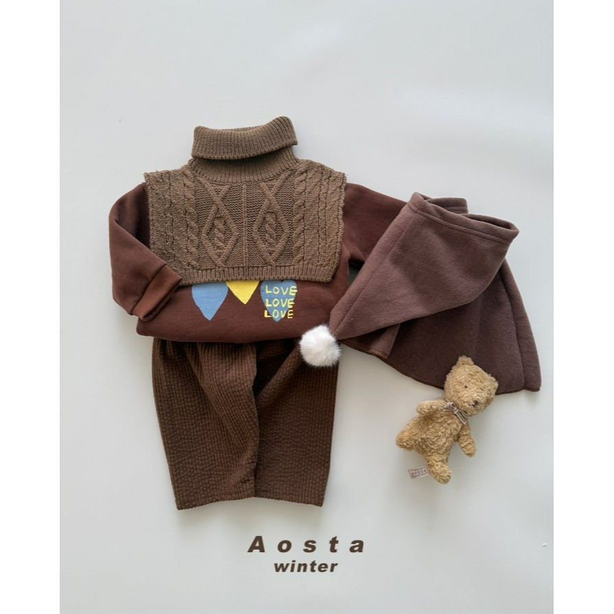 Aosta 圍巾 아오스타 니트넥워머-細節圖7