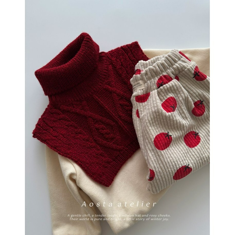 Aosta 圍巾 아오스타 니트넥워머-細節圖9