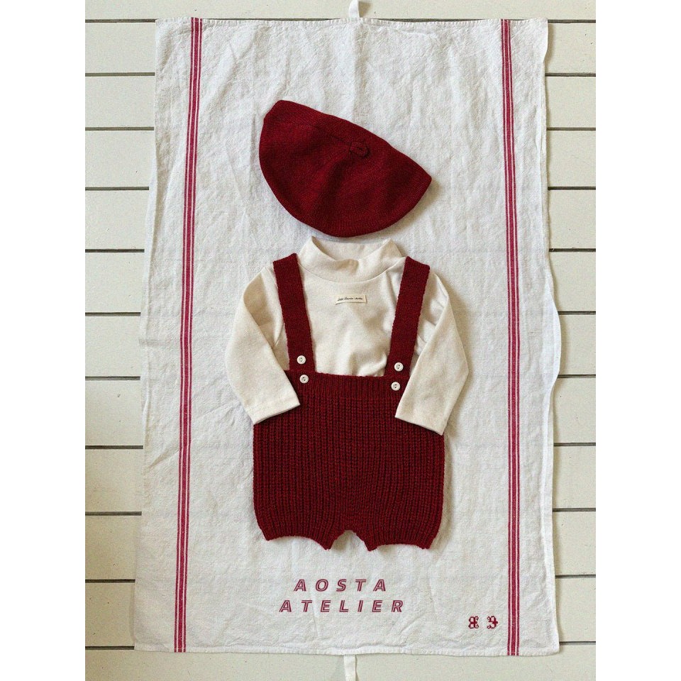 Aosta 另帶褲 아오스타 니트오버롤즈-細節圖2