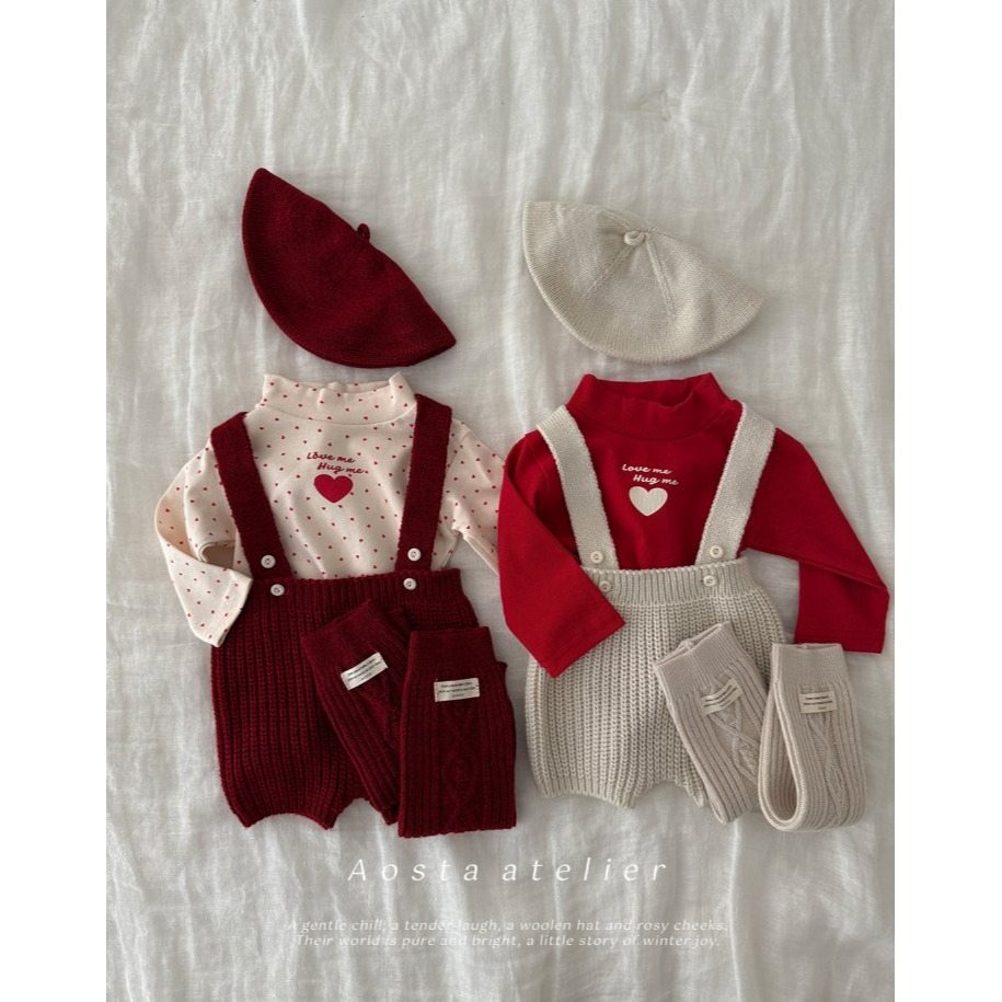 Aosta 另帶褲 아오스타 니트오버롤즈-細節圖3