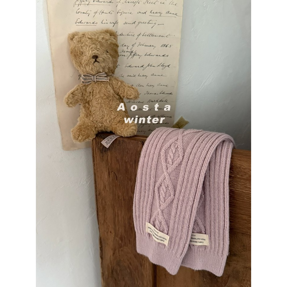 Aosta 襪子 아오스타 니트풋워머-細節圖3