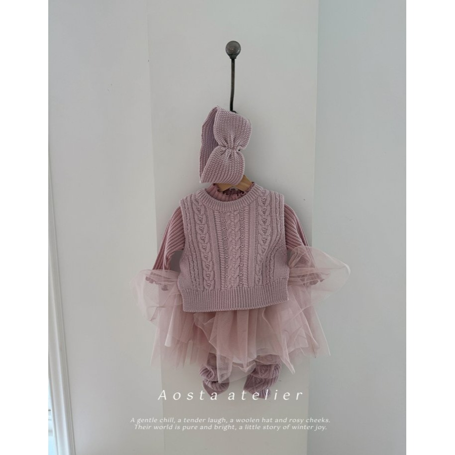 Aosta 襪子 아오스타 니트풋워머-細節圖4