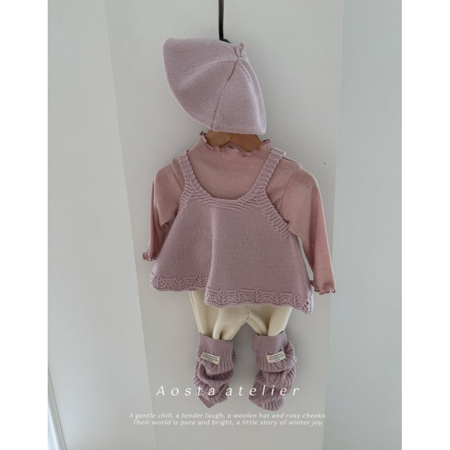 Aosta 襪子 아오스타 니트풋워머-細節圖5